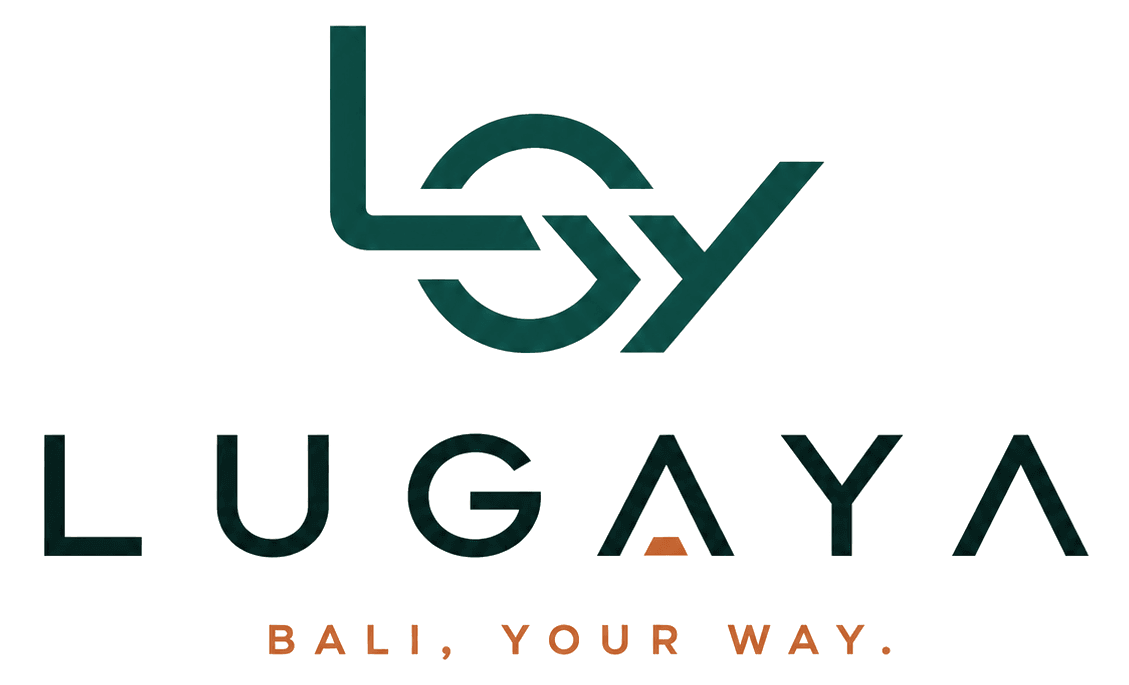 Logo LUGAYA — Bali, Your Way
